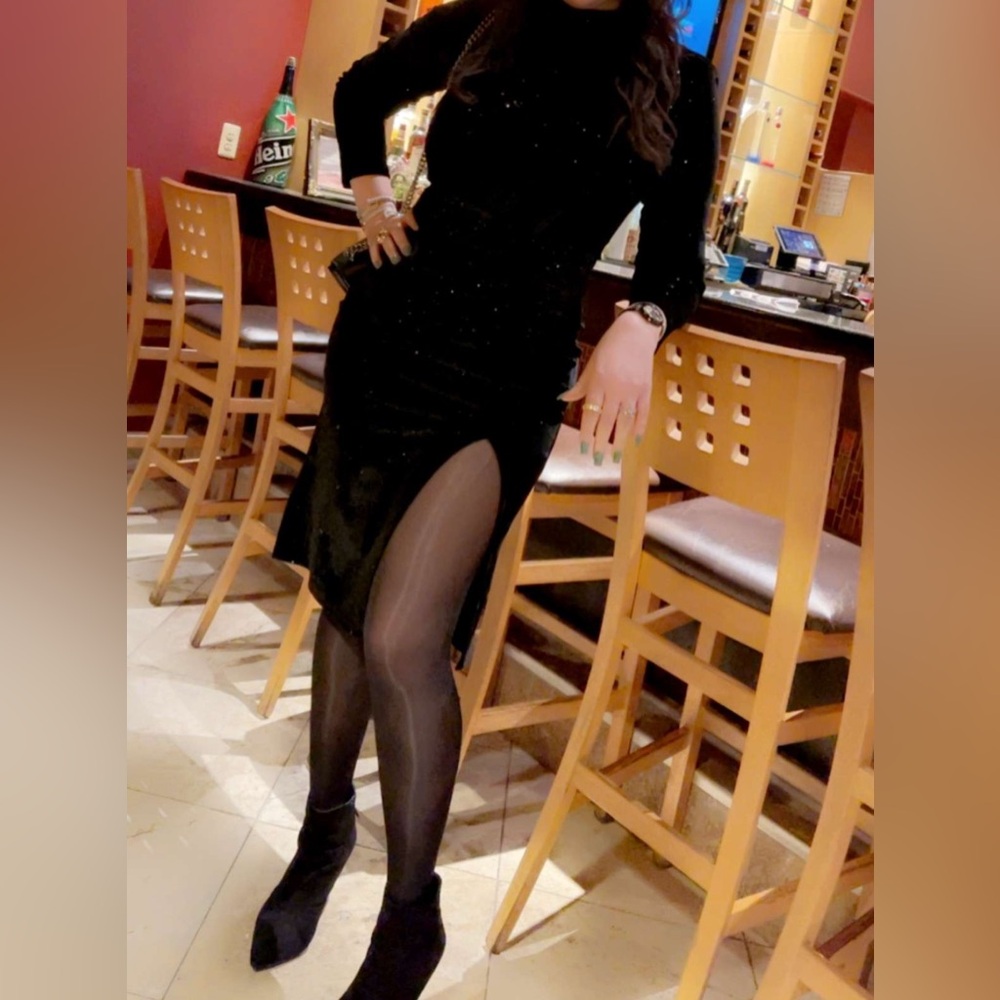 Elegant Black Evening Dress